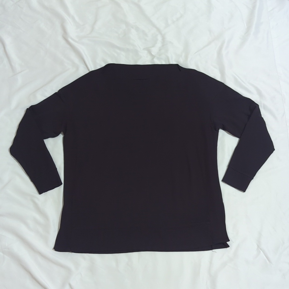 Lou & Grey Signaturesoft Lightweight Dolman Sleeve Sweater, Color Black Size M